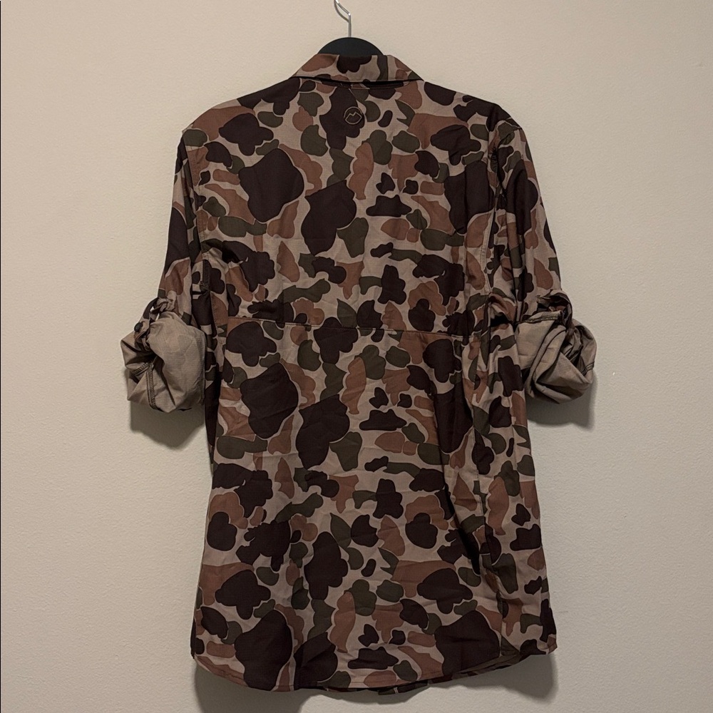 Magellan Outdoors Camouflage‎ Duck Camo Button Up Men’s Size: Small NWOT - Picture 3 of 4